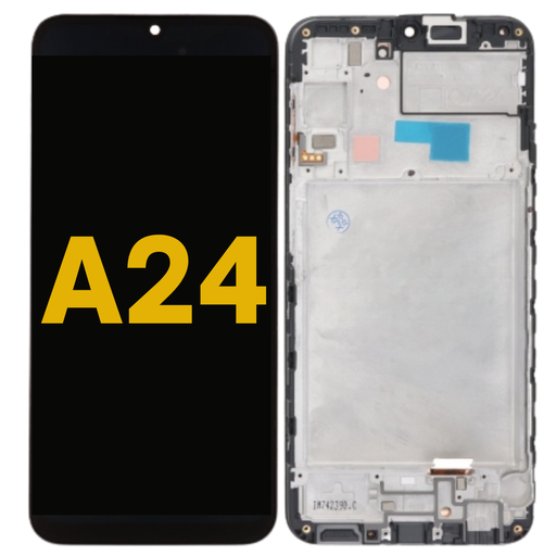 [A24-LCD-B-F-PREMIUM] OLED BIG LCD ASSEMBLY WITH FRAME COMPATIBLE FOR SAMSUNG A24 A245 2023 PREMIUM