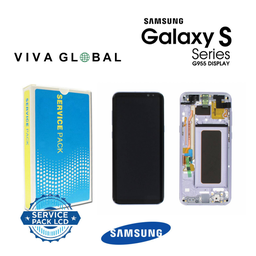 [S8P-LCD-VIOLET-F-SAMSUNG] SAMSUNG ORIGINAL SERVICE PACK LCD S8 PLUS 2017 SM-G955 GH97-20469C GH97-20470C GH97-20564C GH97-20565C VIOLET