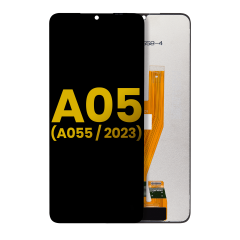 [A05-LCD-B-F-SAMSUNG] SAMSUNG ORIGINAL SERVICE PACK LCD WITH FRAME A05 2023 SM-A055 BLACK COLOR GH81-24189A