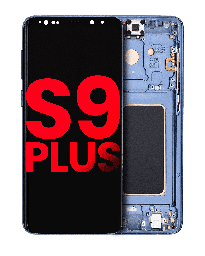 [S9P-LCD-BLUE-F-OLED] OLED LCD ASSEMBLY WITH FRAME COMPATIBLE FOR SAMSUNG S9 PLUS A+ BLUE COLOR