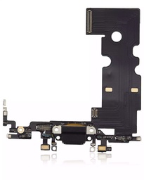 [IPSE-2020-CP] CHARGING PORT FLEX CABLE COMPATIBLE FOR IPHONE SE 2020 BLACK PREMIUM