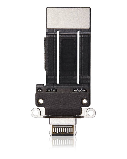 [IPADPRO11-3RD-GEN-CP-PREMIUM] CHARGING PORT FLEX CABLE COMPATIBLE FOR IPAD PRO 11'' 3RD GEN 2021 / IPAD PRO 12.9'' 5TH GEN / 2021 / IPAD PRO 12.9 6TH GEN 2022 BLACK PREMIUM