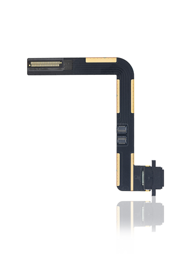 [IPAD6-CP-B] CHARGING PORT FLEX CABLE COMPATIBLE FOR IPAD 6 2018 A1893 A1954 / IPAD AIR 1 A1474 A1475 / IPAD 5 2017 A1474 A1475 A1822 A1823 A1893 / BLACK COLOR (PREMIUM)