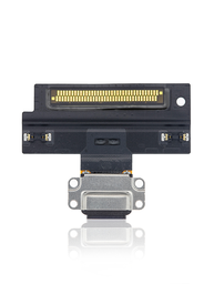 [IPADAIR3-CP-B] CHARGING PORT FLEX CABLE COMPATIBLE FOR IPAD AIR 3 A2152 A2123 A2153 SOLDERING REQUIRED BLACK COLOR (PREMIUM)