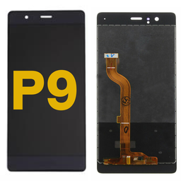 [P9-LCD-B-PREMIUM] LCD ASSEMBLY WITHOUT FRAME COMPATIBLE FOR HUAWEI P 9 PREMIUM BLACK COLOR