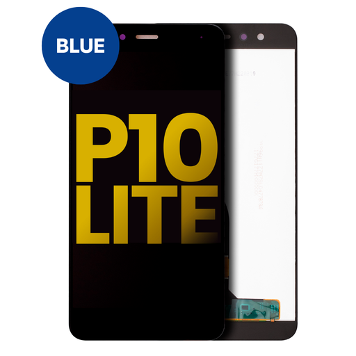 [P10LITE-LCD-BLUE-PREMIUM] LCD ASSEMBLY WITHOUT FRAME COMPATIBLE FOR HUAWEI P 10 LITE PREMIUM BLUE COLOR