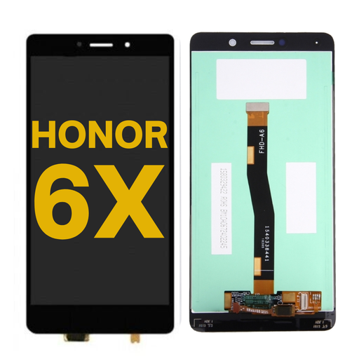 [HONOR-6X-LCD-B-PREMIUM] LCD ASSEMBLY WITHOUT FRAME COMPATIBLE FOR  HUAWEI HONOR 6X AL10 TL10 BLN-L24 L22 L21 PREMIUM BLACK COLOR