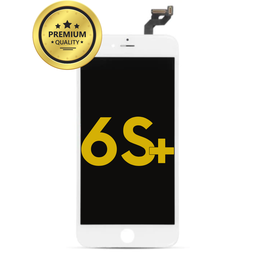 [IP6SP-LCD-W-PREMIUM] LCD ASSEMBLY WITH STEEL PLATE PRE INSTALLED COMPATIBLE FOR IPHONE 6S PLUS PREMIUM WHITE