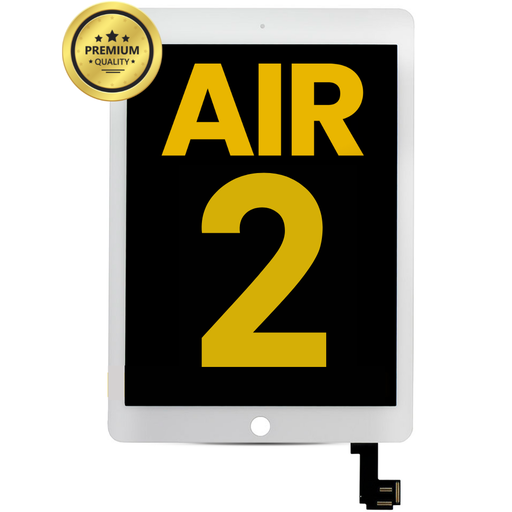 [IPADAIR2-LCD-W-PREMIUM] LCD ASSEMBLY COMPATIBLE FOR IPAD AIR 2 2ND GEN A1566 A1567 PREMIUM WHITE COLOR
