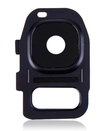 [S7-S7EDGE-BACKLENS&BZL-B] BACK CAMERA LENS COMPATIBLE FOR SAMSUNG S7 / S7 EDGE / BLACK COLOR PREMIUM