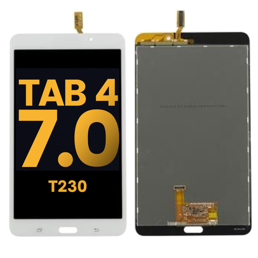 [T230-LCD-W-COMPLETE-PREMIUM] LCD ASSEMBLY (COMPLETE) COMPATIBLE FOR SAMSUNG TAB4 7.0" T230 PREMIUM WHITE COLOR