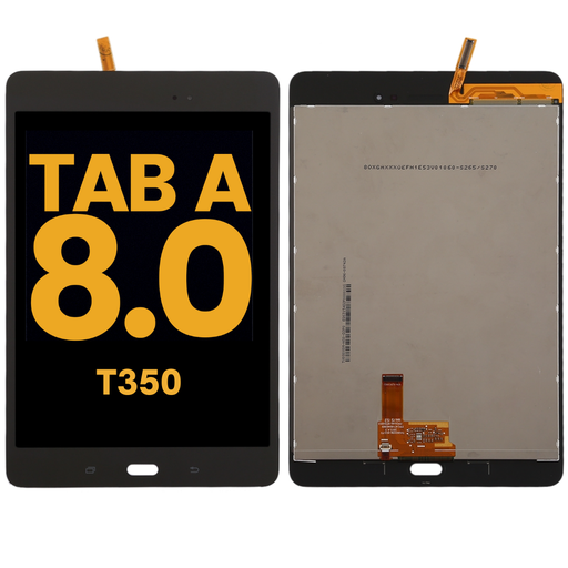 [T350-LCD-B-COMPLETE-PREMIUM] LCD ASSEMBLY with frame (COMPLETE) COMPATIBLE FOR SAMSUNG TAB A 8.0'' 2015 SM-T350 T355 T357 PREMIUM BLACK COLOR