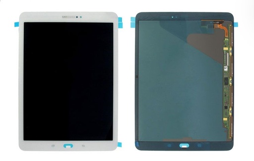 [T713-LCD-W-COMPLETE-PREMIUM] LCD ASSEMBLY WITH FRAME COMPLETE COMPATIBLE FOR SAMSUNG TAB S2 2016 SM-T713 PREMIUM WHITE COLOR