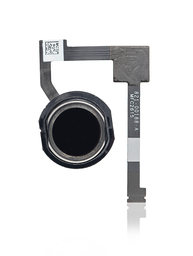 [IPADMINI4-HB-FLEX-B] HOME BUTTON WITH FLEX COMPATIBLE FOR IPAD MINI 4 BLACK PREMIUM
