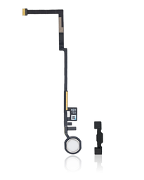 [IPAD5-HB-FLEX-W] HOME BUTTON FLEX CABLE COMPATIBLE FOR IPAD 5th 2017 9.7" / IPAD 6 2018 /  VER A1822 A1823 WHITE PREMIUM