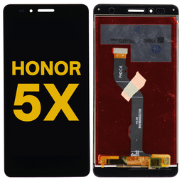 [HONOR-5X-LCD-B-PREMIUM] LCD ASSEMBLY WITHOUT FRAME COMPATIBLE FOR HUAWEI HONOR 5X PREMIUM BLACK COLOR